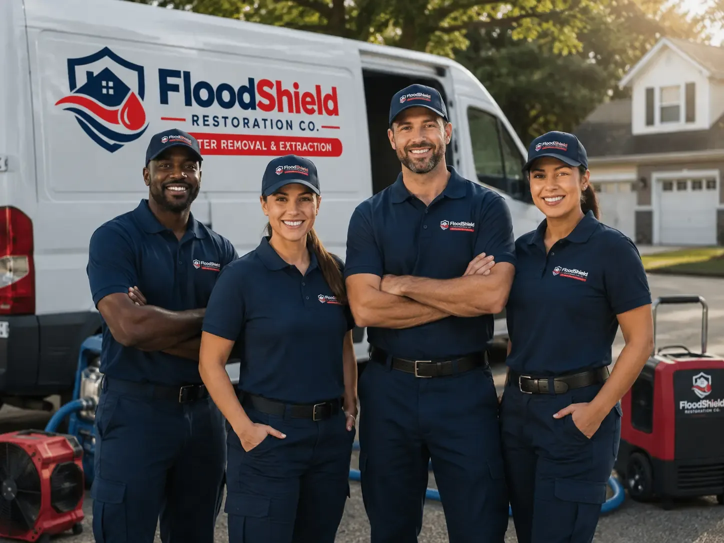 Flood Damage Restoration company in Fort Monmouth, NJ
